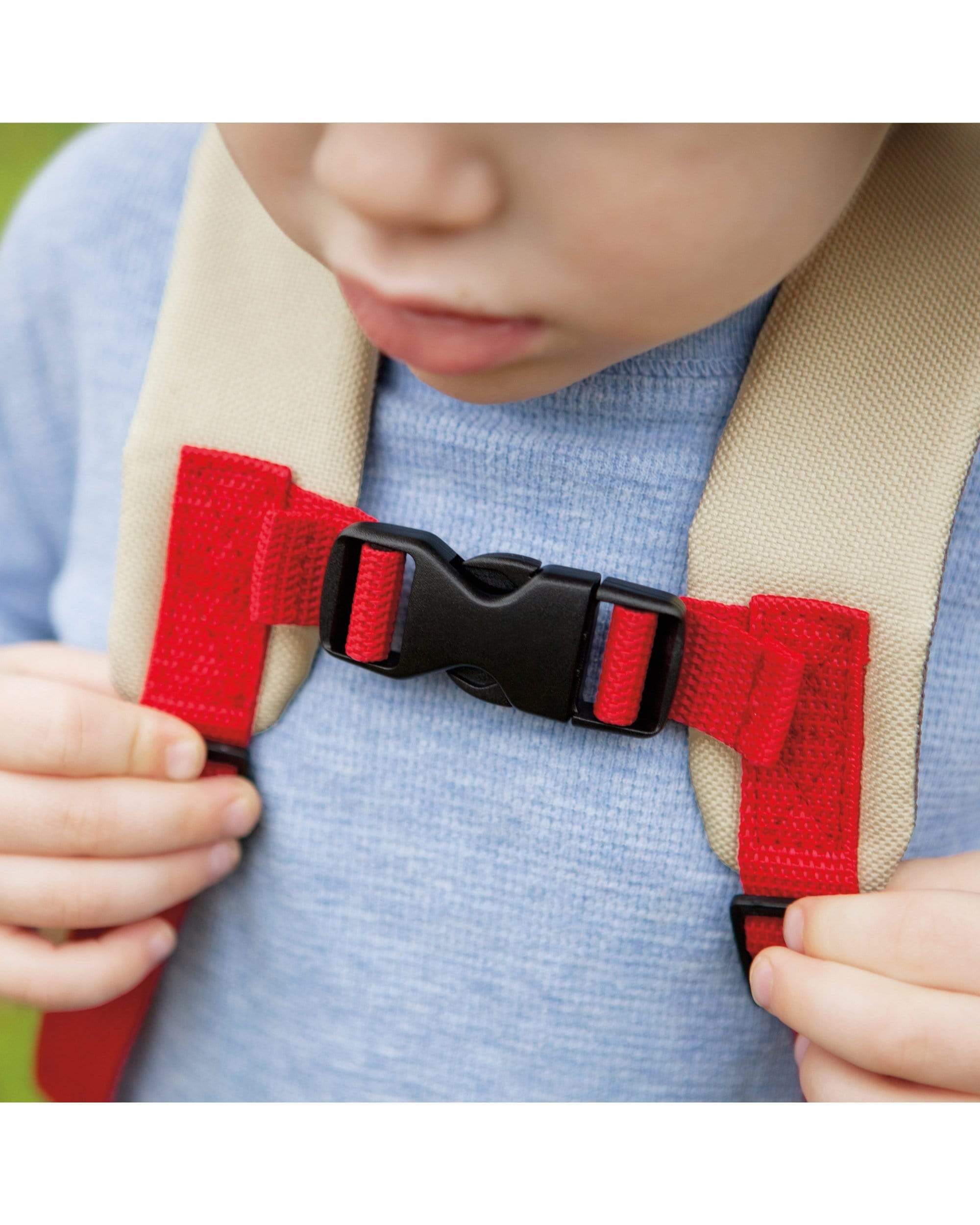 Skip Hop Zoo Mini Backpack with Safety Harness for Toddlers - Cute Animal-Themed Kids Travel Bag for Daycare, Preschool & Outdoor Adventures