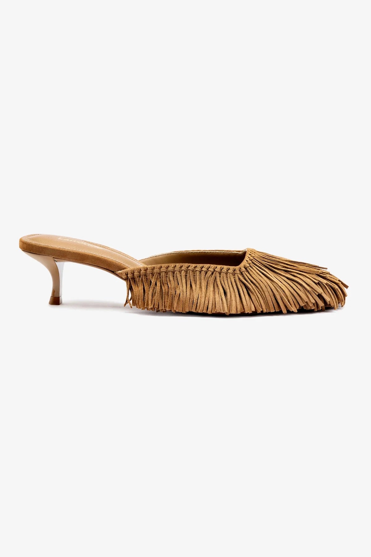Sienna Mule Shoes in Tobacco Suede - Comfortable Women's Slip-On Loafers for Casual Wear, Office & Everyday Outfits