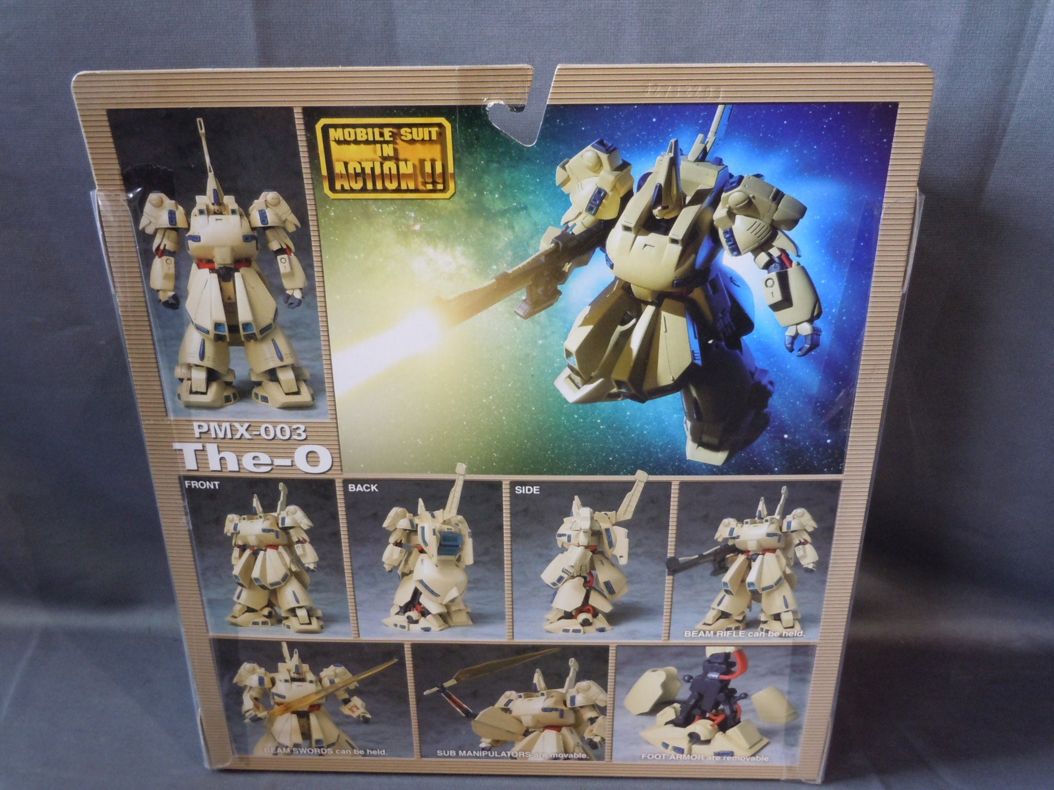 PMX-003 The-O Gundam Action Figure - High-Quality Collectible Model for Gundam Fans & Anime Enthusiasts - Perfect for Display, Photography & Role-Playing Scenes