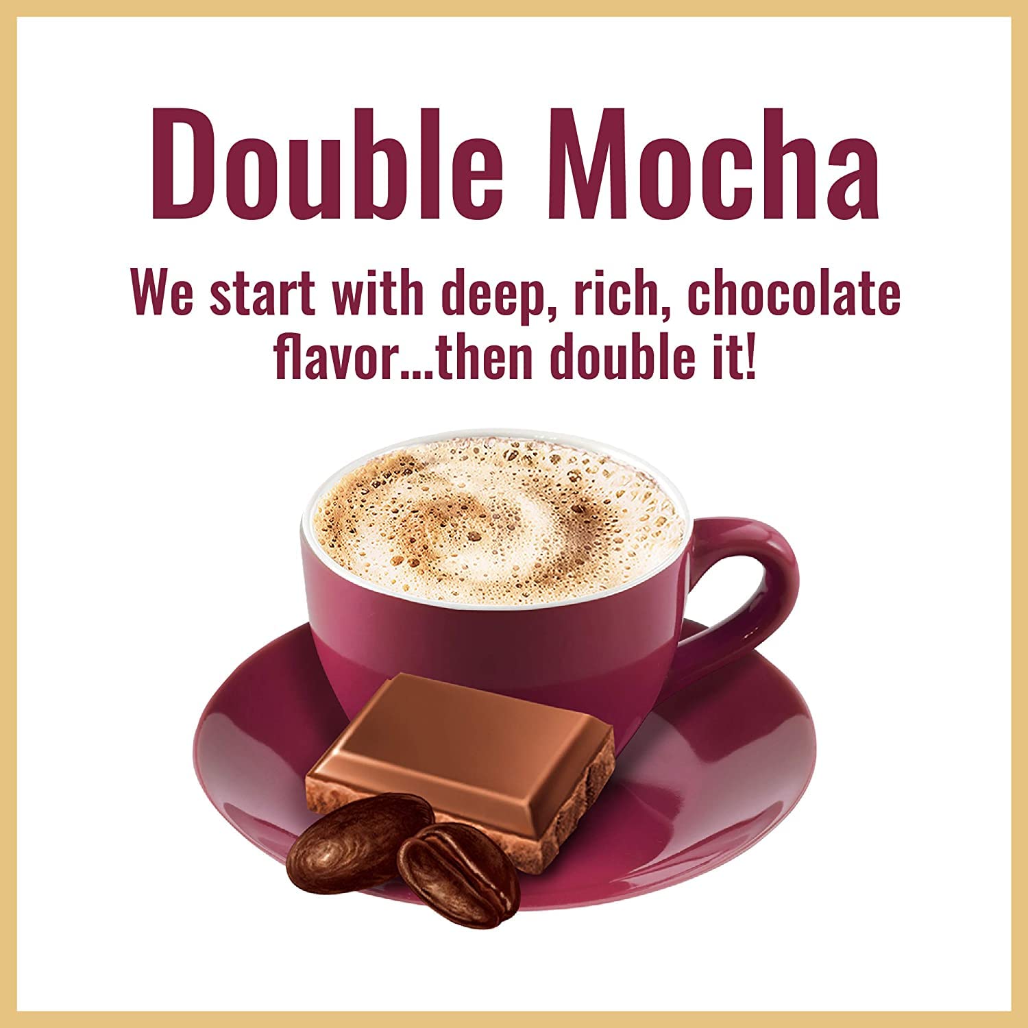 Hills Bros. Instant Cappuccino Mix Variety Pack - French Vanilla, English Toffee & Double Mocha (16 oz, 3 Pack) | Rich & Frothy Instant Coffee for Hot or Iced Drinks | Perfect for Office, Home & Travel | Just Add Water