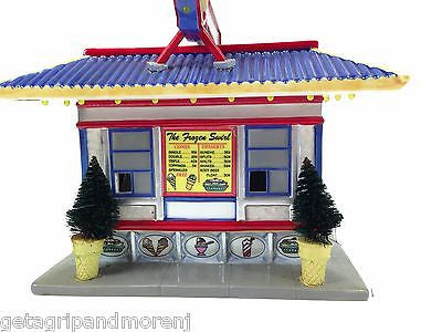 Dept 56 Snow Village The Frozen Swirl #55318 - Christmas Holiday Collectible Village House - Perfect for Christmas Decorations, Winter Village Displays & Holiday Home Decor