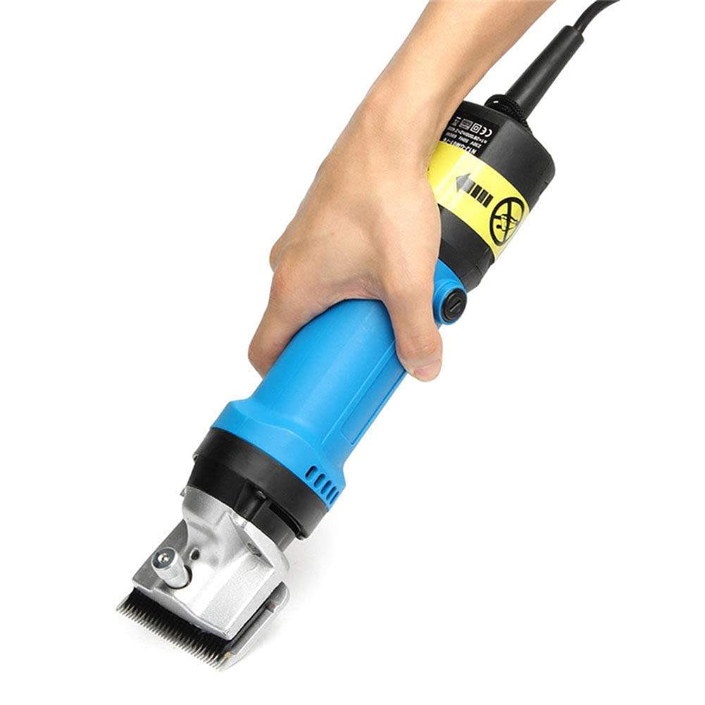 Professional 690W Heavy Duty Electric Horse Hair Clipper - 6-Speed Adjustable Low Vibration Equine Shears for Pet & Livestock Grooming - Perfect for Show Preparation, Veterinary Care, and Farm Maintenance