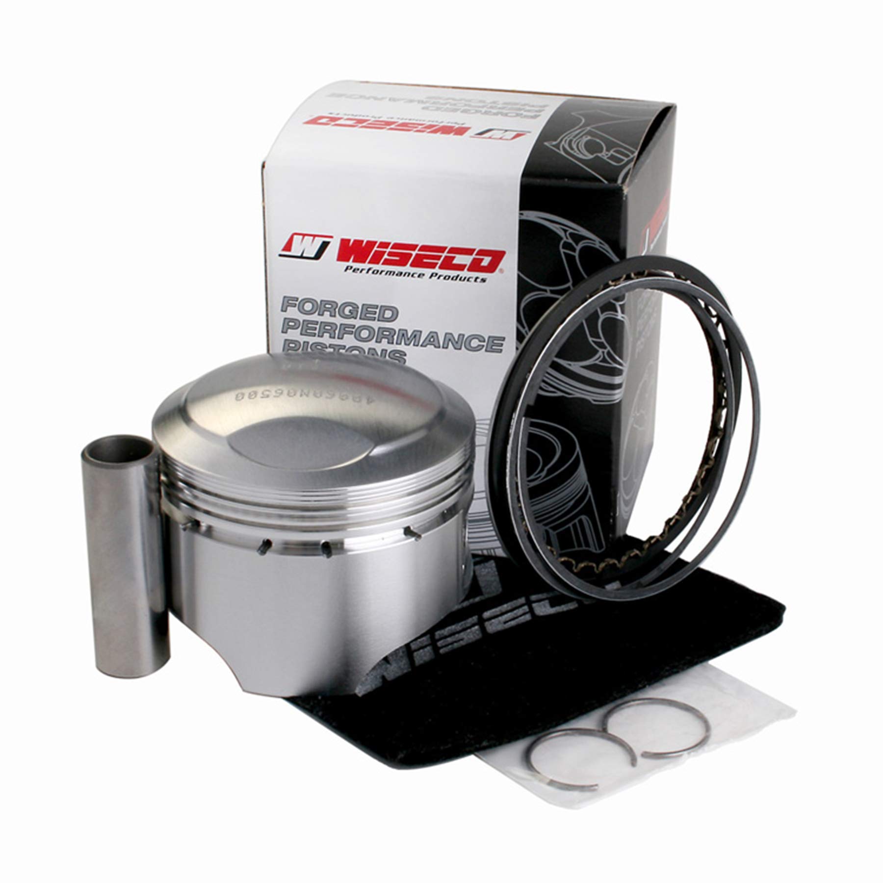 High-Performance Piston Kit 1.00mm Oversize to 66.00mm, 10.5:1 Compression Ratio for 1972 Honda CL350 Scrambler - Engine Rebuild & Performance Upgrade for Vintage Motorcycle Restoration