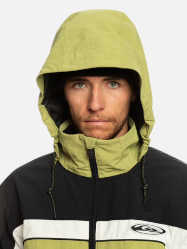 Quiksilver Snow Live Wire Olive Green Snow Jacket - Waterproof & Insulated Winter Coat for Skiing, Snowboarding & Outdoor Adventures