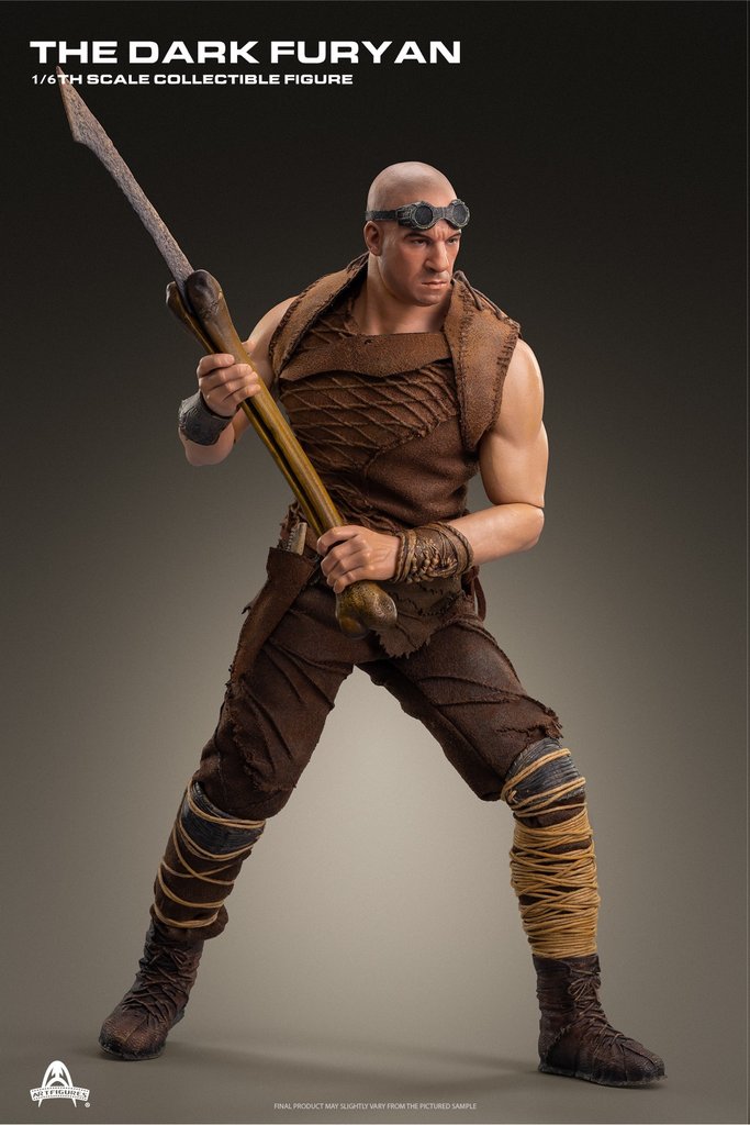 1/6 Scale Art Figures AF025 The Dark Furyan (Riddick) Collectible Action Figure - Perfect for Movie Fans & Sci-Fi Collectors (Display, Photography, Gift for Vin Diesel Fans)