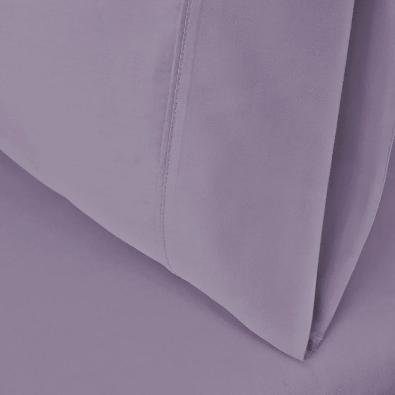 Premium 530 Thread Count 100% Egyptian Cotton Pillowcase Set of 2 - Ultra Soft & Breathable Bedding for Luxury Hotels & Home Use
