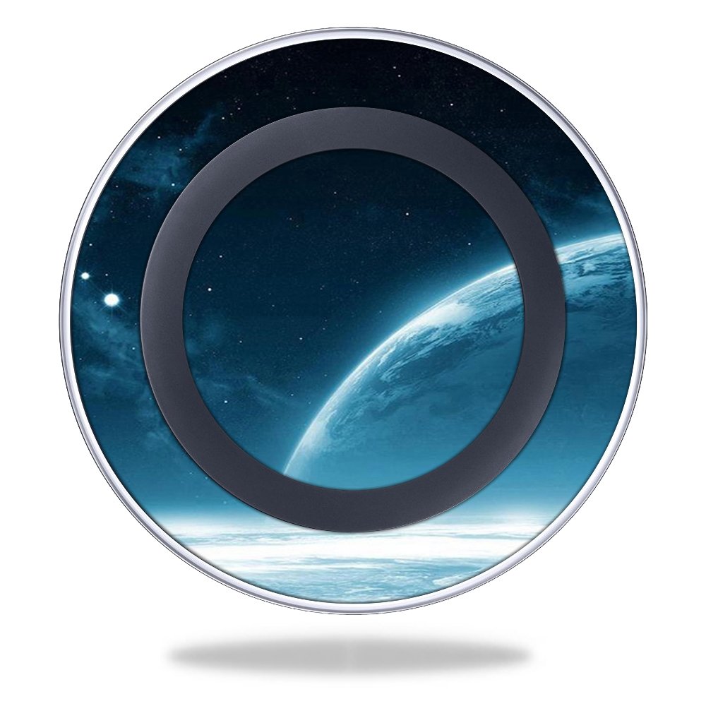 MightySkins Compatible with Samsung Wireless Charging Pad - Protective Wrap Cover Sticker Skin with Outer Space Design | Perfect for Home, Office, and Travel Use