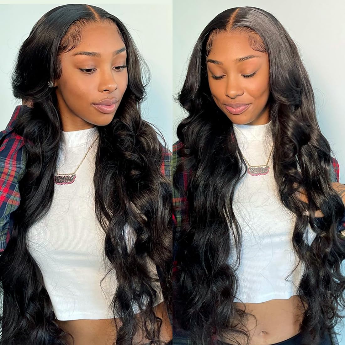 40 Inch Long Body Wave Virgin Human Hair Bundle - 12A Grade Single Bundle Natural Color Hair Extensions for Styling & Volume Boost - Perfect for Weaves, Ponytails & Everyday Wear