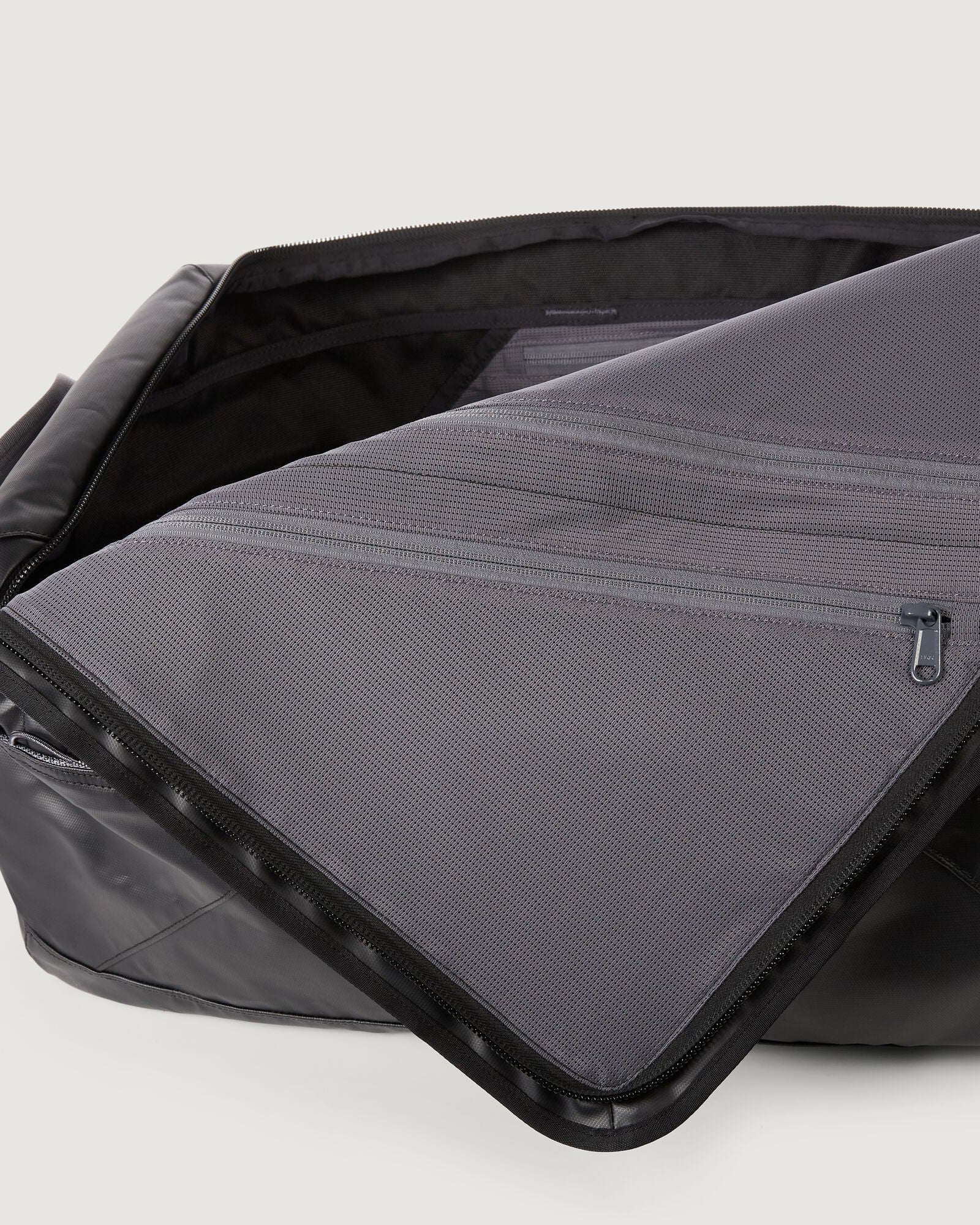 70L Indus Duffel Bag - Large Waterproof Travel Duffle for Gym, Camping & Weekend Trips - Black