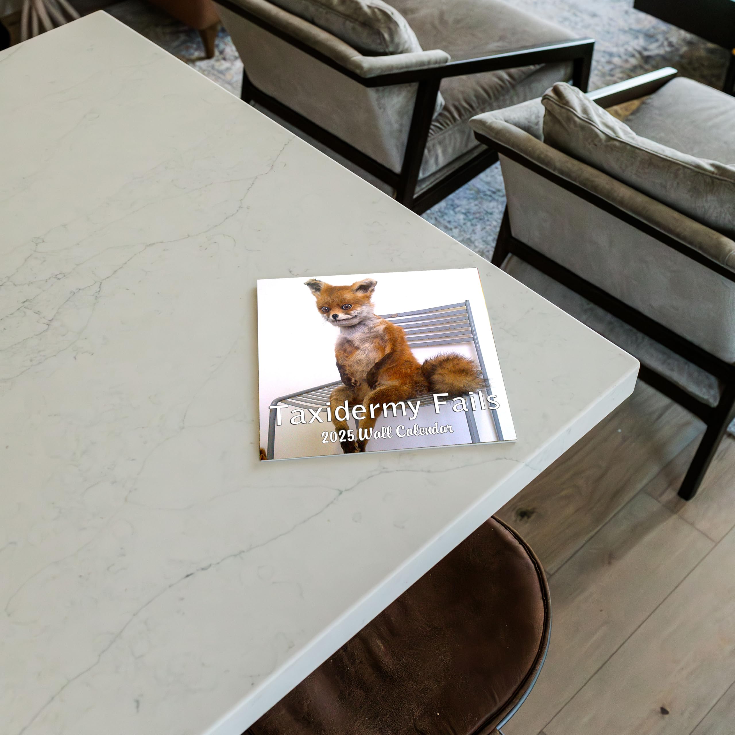 2025 Taxidermy Fails Wall Calendar - 12