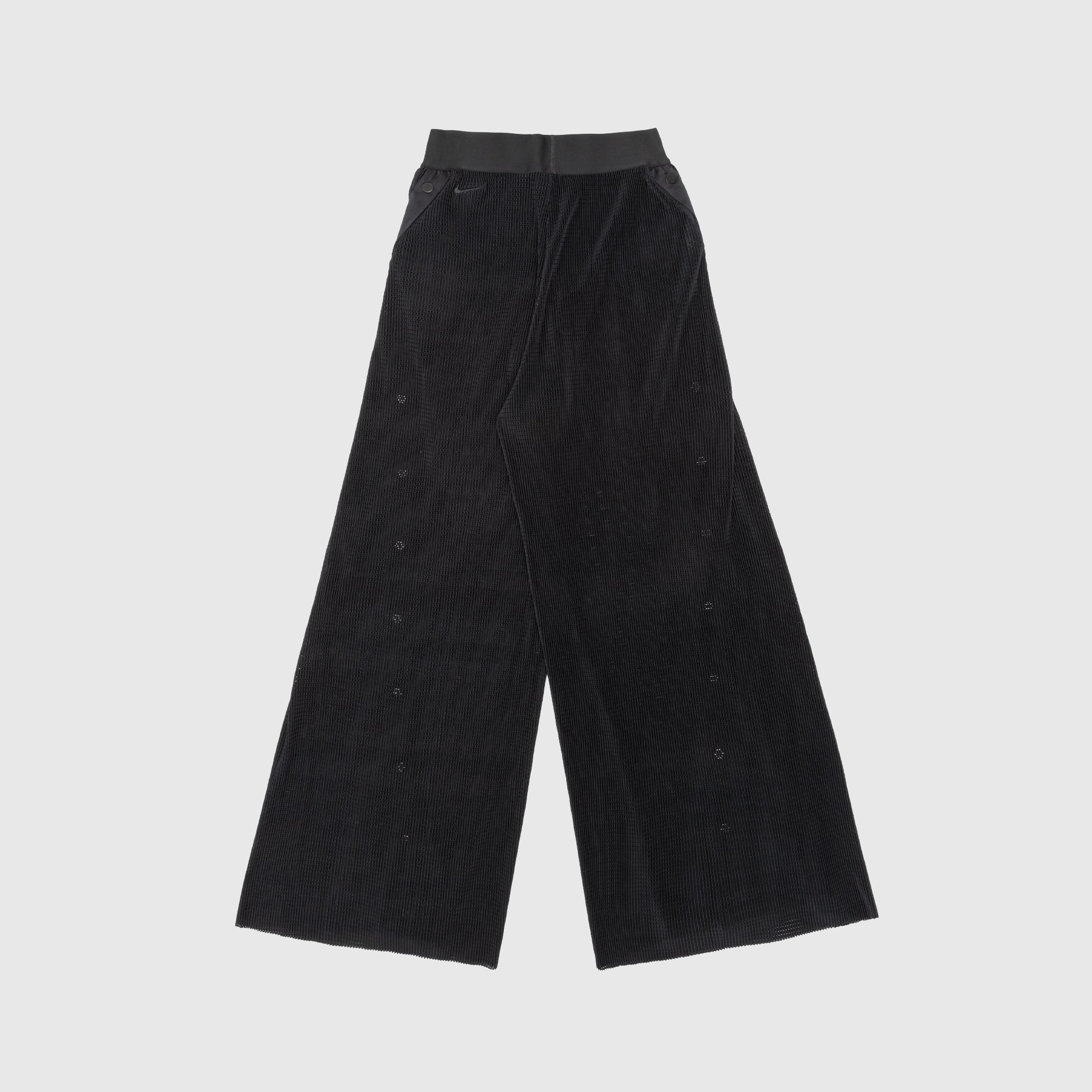 KOBE Women's Pleated Tear Away Pants - Black | Stylish & Comfortable for Workouts, Yoga & Casual Wear