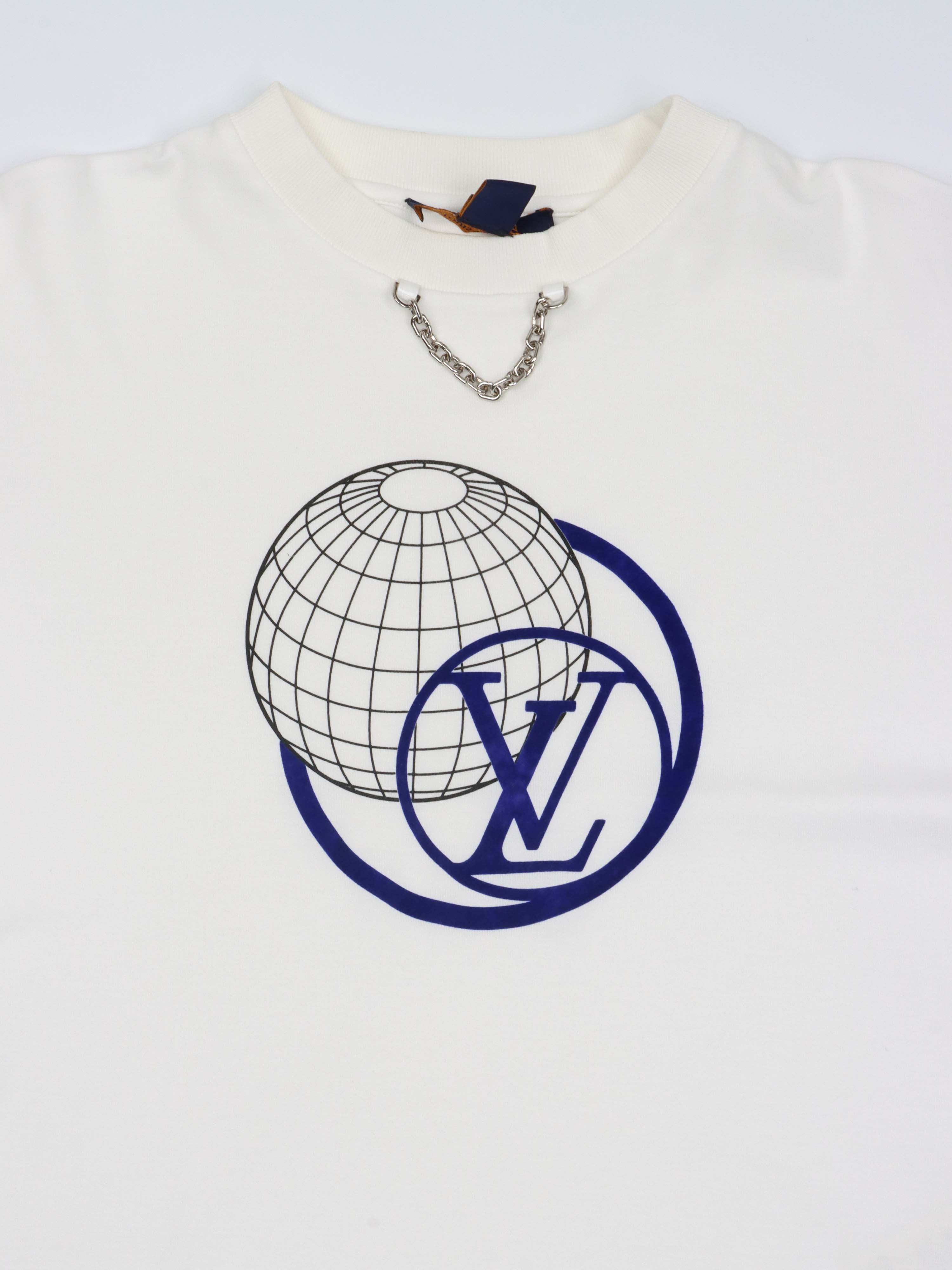 Louis Vuitton Velvet Logo T-Shirt for Men & Women | Luxury Designer Cotton Tee | Casual & Streetwear Fashion | Perfect for Date Night & Weekend Outings