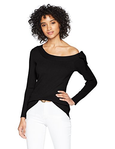 525 America Women's Tie-at-Neck Sweater - Soft Knit Pullover for Casual & Office Wear | Perfect for Fall & Winter Layering