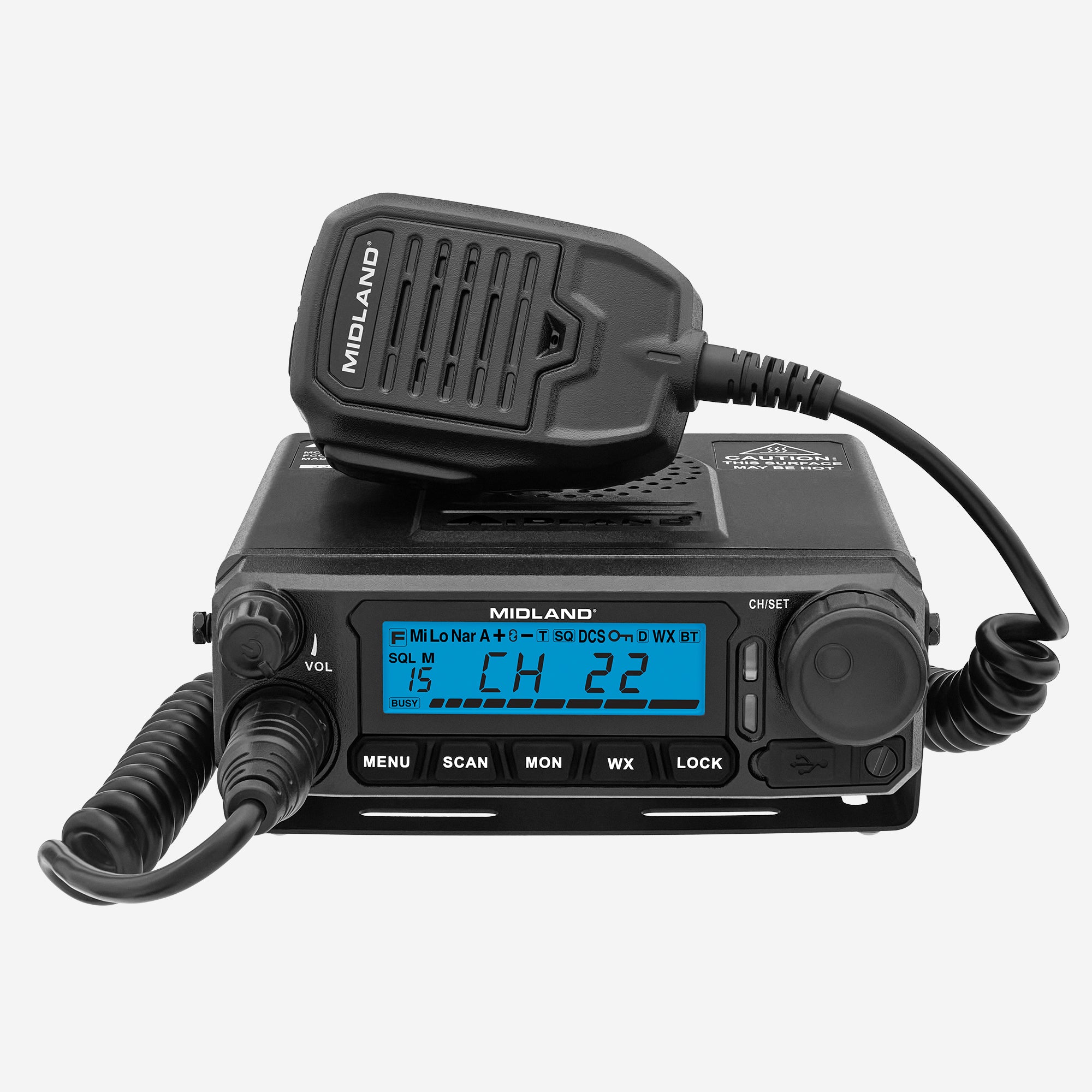 MXT500 MicroMobile® GMRS 50 Watt Two-Way Radio - Long Range Walkie Talkie for Outdoor Adventures, Camping, Hunting & Emergency Communication