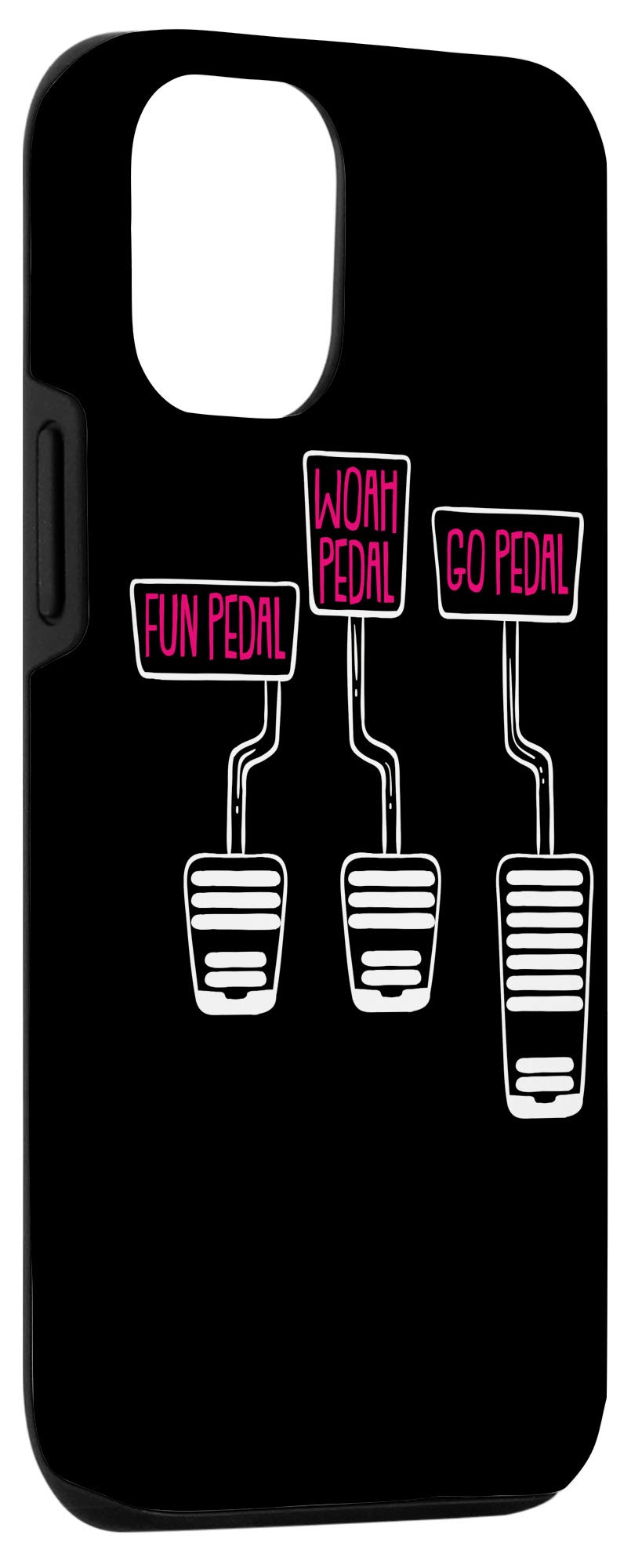 iPhone 12/12 Pro Manual Transmission Racing Game Pedal Shift Clutch Engine JDM Tuning Phone Case - Perfect for Car Enthusiasts & Racing Game Lovers