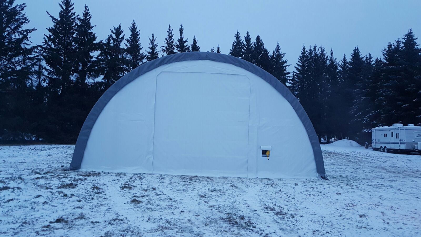 30' Heavy Duty PVC Truss Storage Building – Durable Fabric Shelter for Vehicles, Equipment & Hay | Perfect for Farm, Warehouse & Outdoor Storage Solutions
