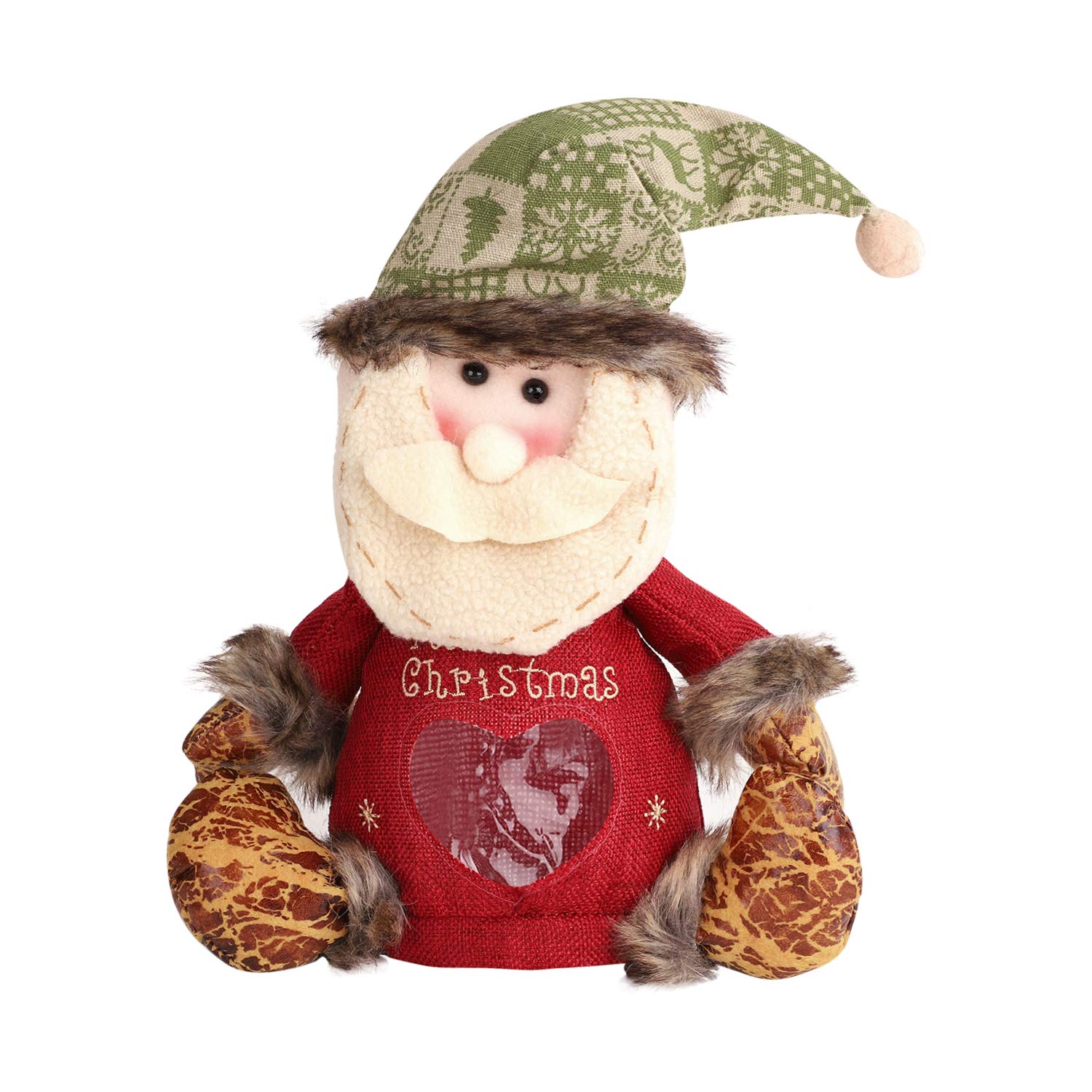 Festive Santa Claus Ornaments - Christmas Decoration for Gifts & Treat Bags