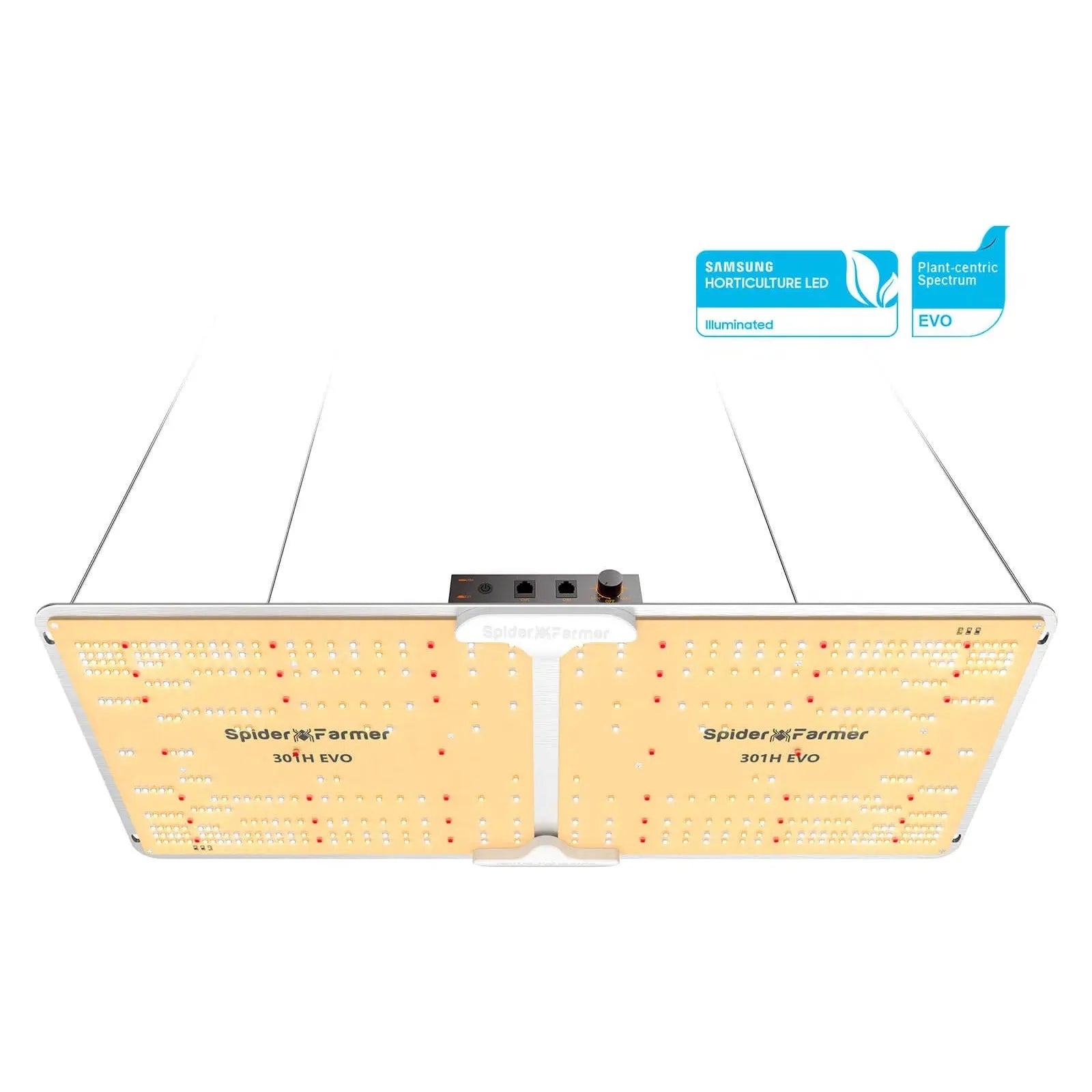 Spider Farmer SF2000 EVO Dimmable Full Spectrum LED Grow Light for Indoor Plants - 200W High Efficiency Plant Growing Lamp for Hydroponics, Greenhouse & Home Gardening