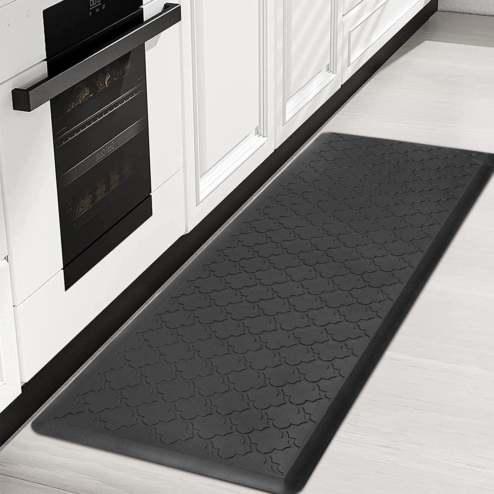 HEBE Anti-Fatigue Kitchen Mat - Non-Slip, Waterproof Floor Mat (17.3