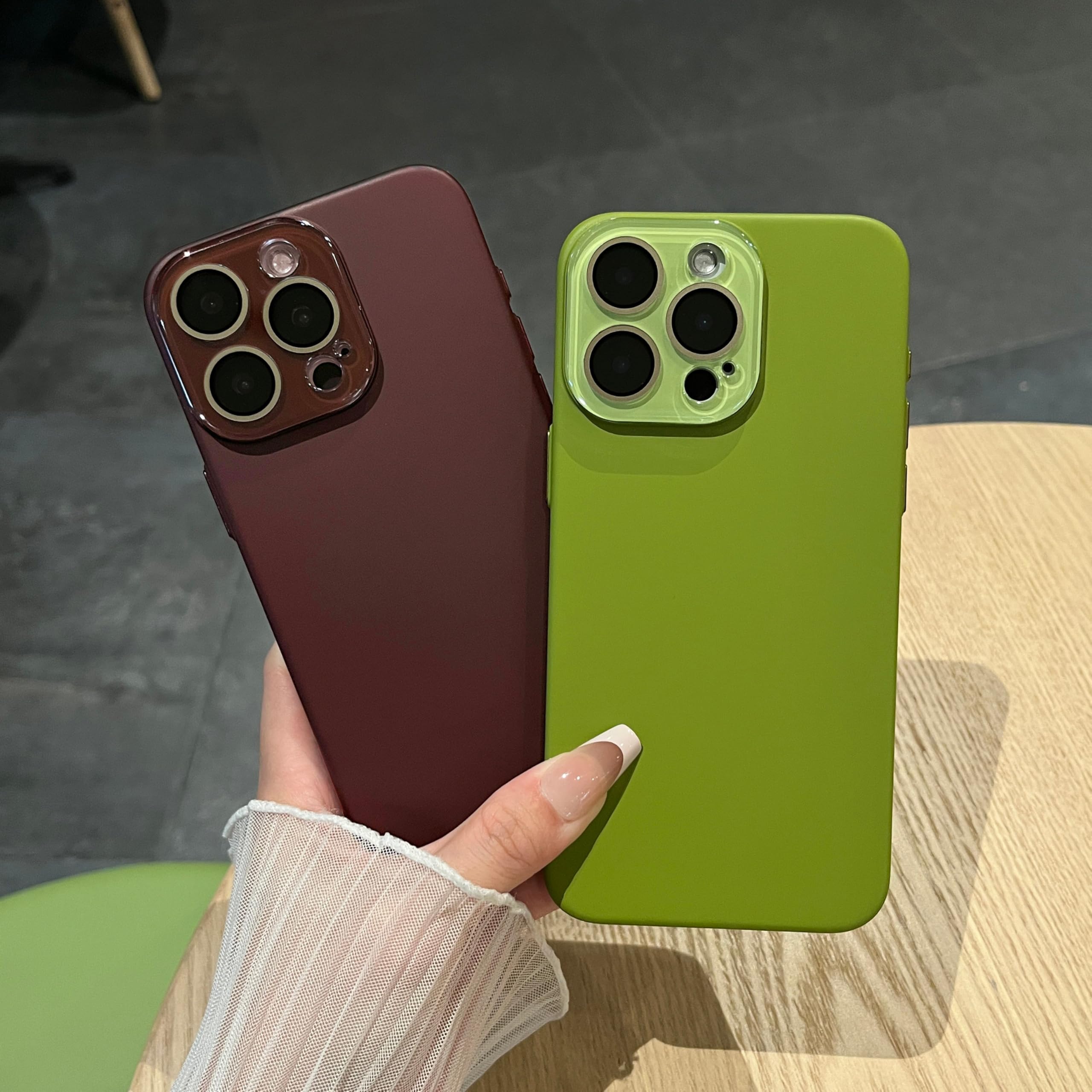 Premium Solid Color iPhone 13 Pro Max Case with Full Camera Lens Protection - Slim Protective Phone Cover (White) | Perfect for Everyday Use, Travel & Outdoor Activities