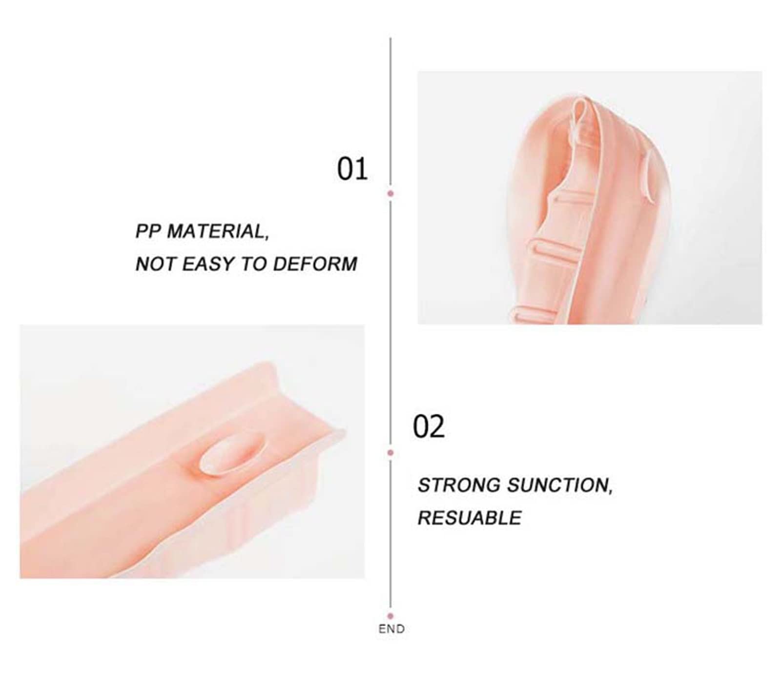 Premium Silicone Sink Splash Guard 2-Pack (Pink & Grey) - Non-Slip Suction Cup Base for Kitchen, Bathroom & Island Sinks - Water Splash Protector for Cooking, Dishwashing & Child Safety