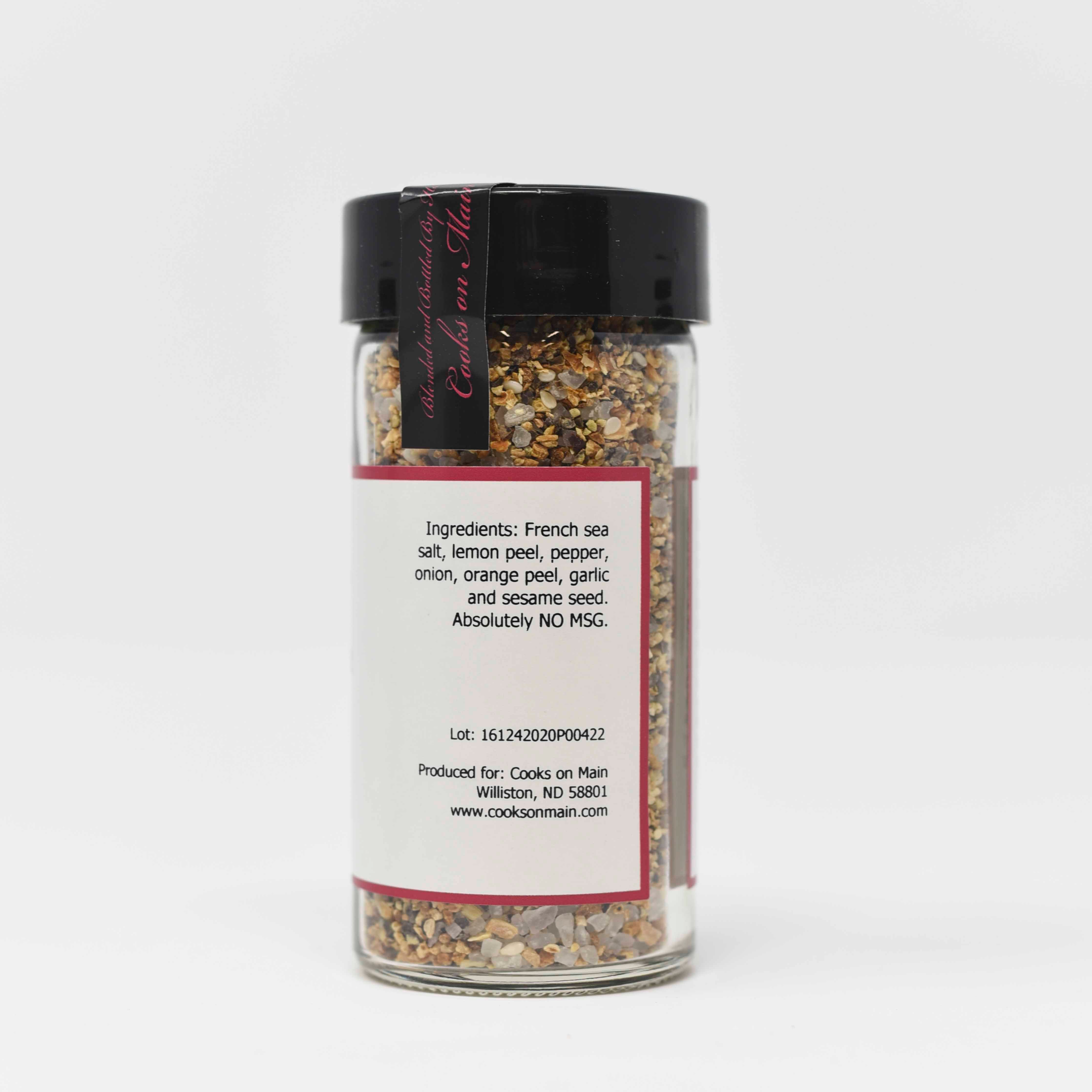 Organic Lemon Pepper Seasoning - Premium All-Natural Spice Blend for Chicken, Fish & Salads | Perfect for Grilling, Roasting & Everyday Cooking | Gluten-Free & Non-GMO