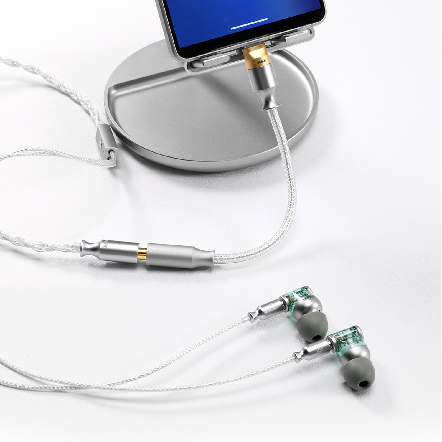 DD ddHiFi TC35CM2 USB C to 3.5mm Hi-Res DAC Headphone Amplifier - Perfect for Smartphones, Laptops & Portable Audio Devices