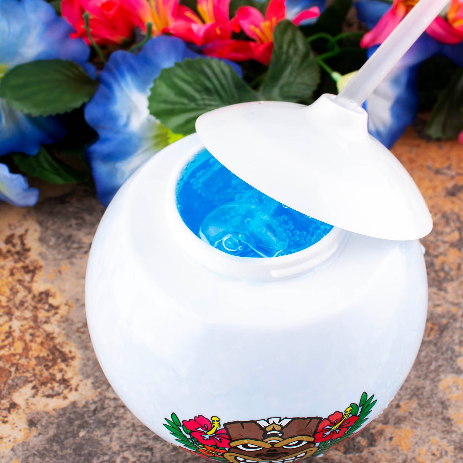 Premium 24oz Tiki Cocktail Ball - Perfect for Tropical Drinks, Pool Parties & Summer Entertaining