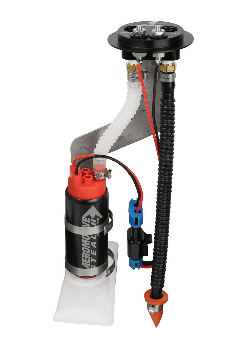 Aeromotive 340lph Fuel Pump & Hanger Kit for 86-98.5 Ford Mustang - High Performance Fuel System Upgrade for Racing & Street Driving