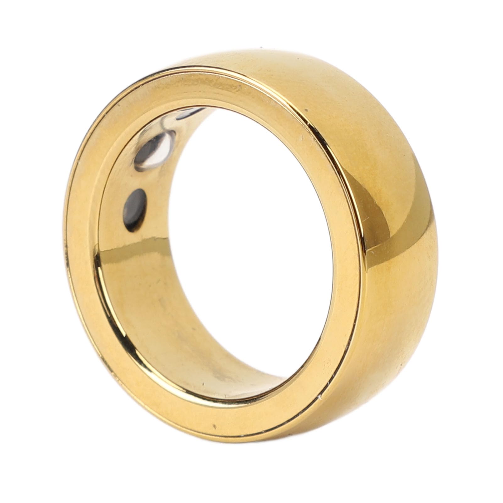 Smart Health Ring for Android - IP68 Waterproof Fitness Tracker with Heart Rate Monitor, Sleep Tracking & Charging Case (Gold) | Perfect for Workouts, Sleep Monitoring & Daily Activity Tracking