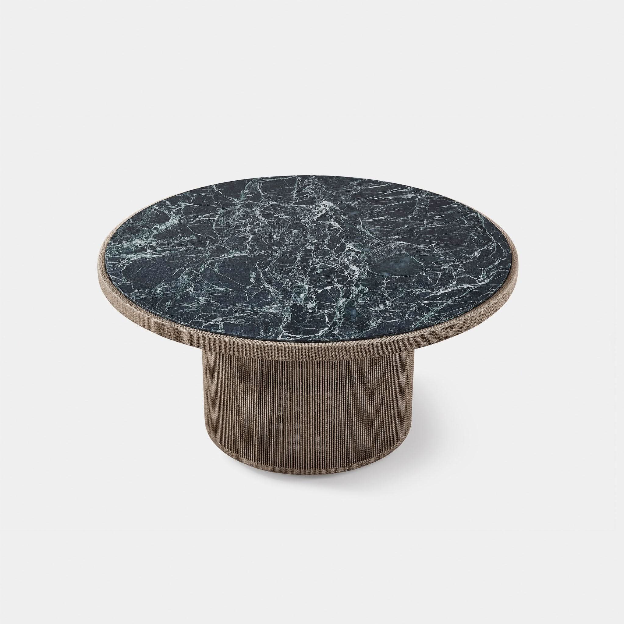 Formentera 60-inch Round Dining Table - Modern Wooden Kitchen Table for Small Spaces, Perfect for Breakfast Nook or Apartment Dining Area