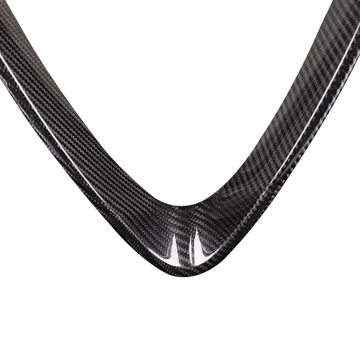 100% Real Carbon Fiber Front Grill Trim for Alfa Romeo Stelvio 2017-2020 | Style B | Car Exterior Decoration & Accessories | Enhance Vehicle Appearance & Style