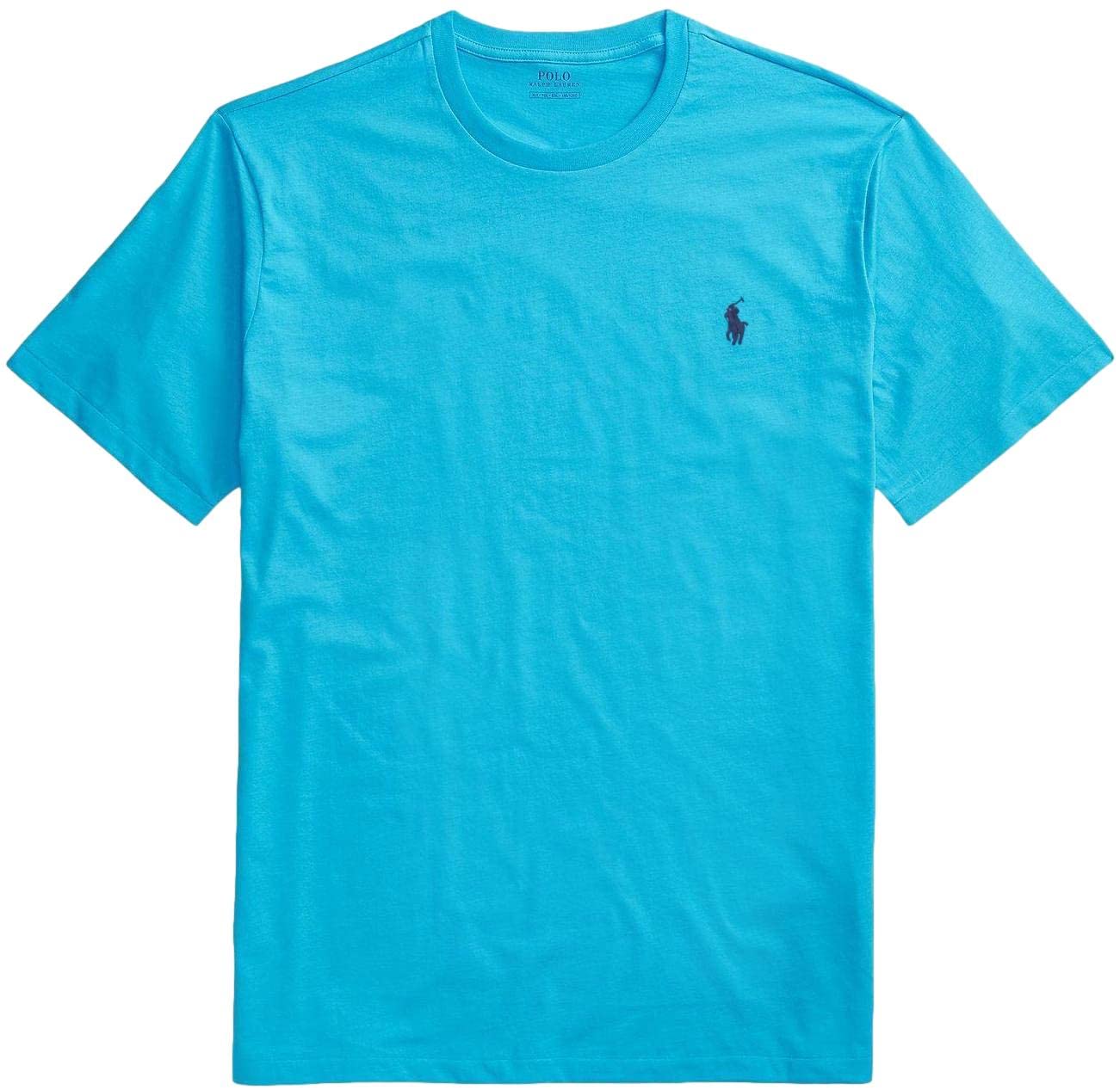 Ralph Lauren Men's Big & Tall Classic Fit Crewneck Polo Pony T-Shirt - Casual Cotton Shirt for Work, Golf & Everyday Wear