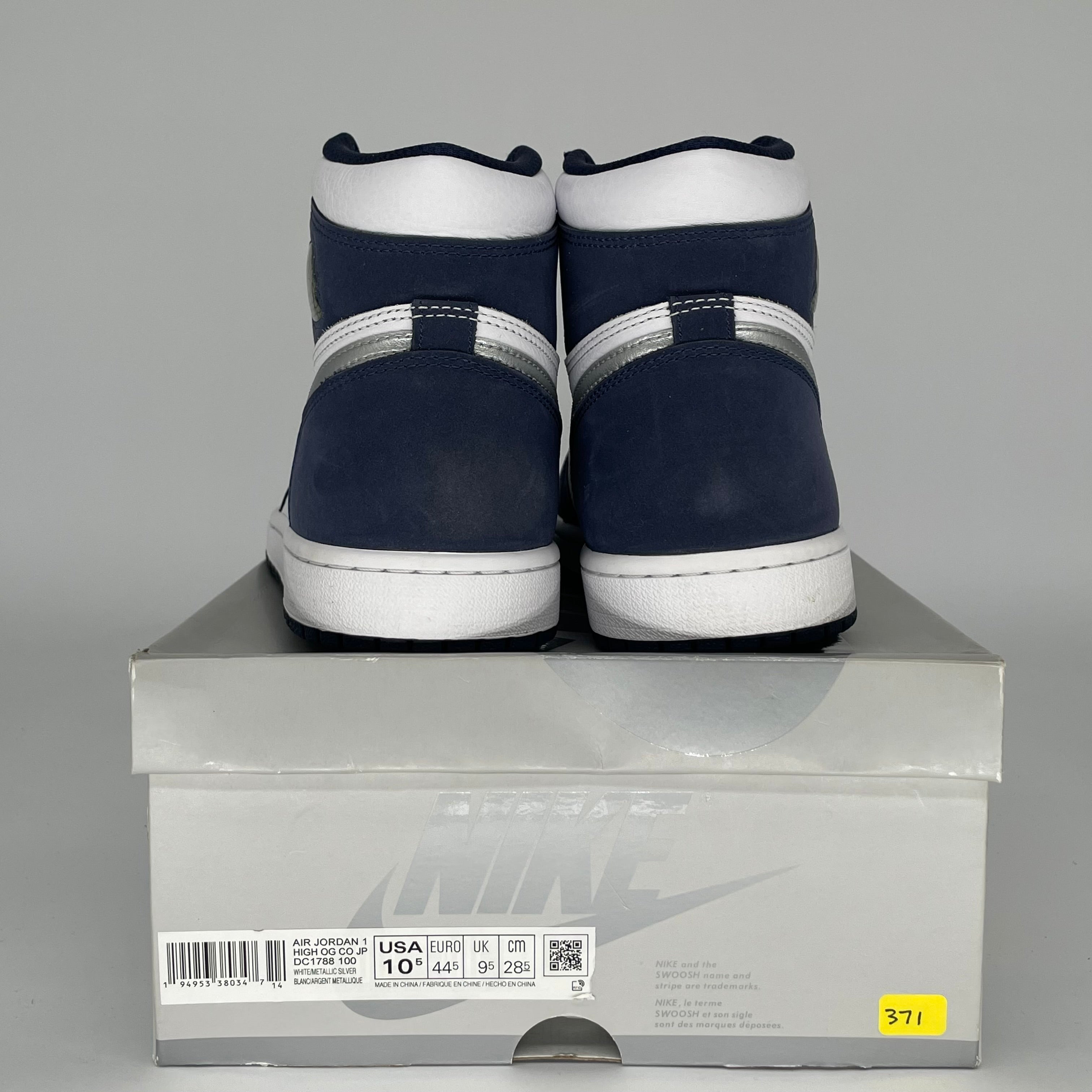AIR JORDAN 1 CO JAPAN MIDNIGHT NAVY - Men's Basketball Shoes Size 10.5 (DC1788-100) - Authentic Retro Sneakers for Streetwear & Casual Fashion