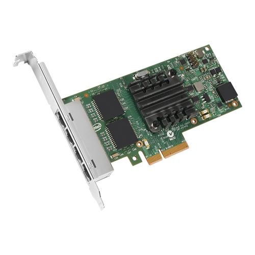 Intel I350-T4 Quad Port Gigabit Ethernet Server Adapter - High Performance Network Card for Data Centers, Cloud Computing & Virtualization - Ideal for Servers, Workstations & Enterprise Networks