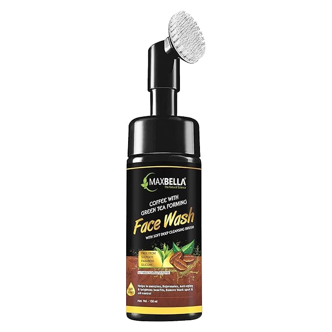 Apricx Coffee Foaming Face Wash for Acne Prone Skin - 99.9% Germ Killing Formula, Paraben & SLS Free, Gentle Cleanser for All Skin Types (150mL) - Perfect for Morning & Night Skincare Routine