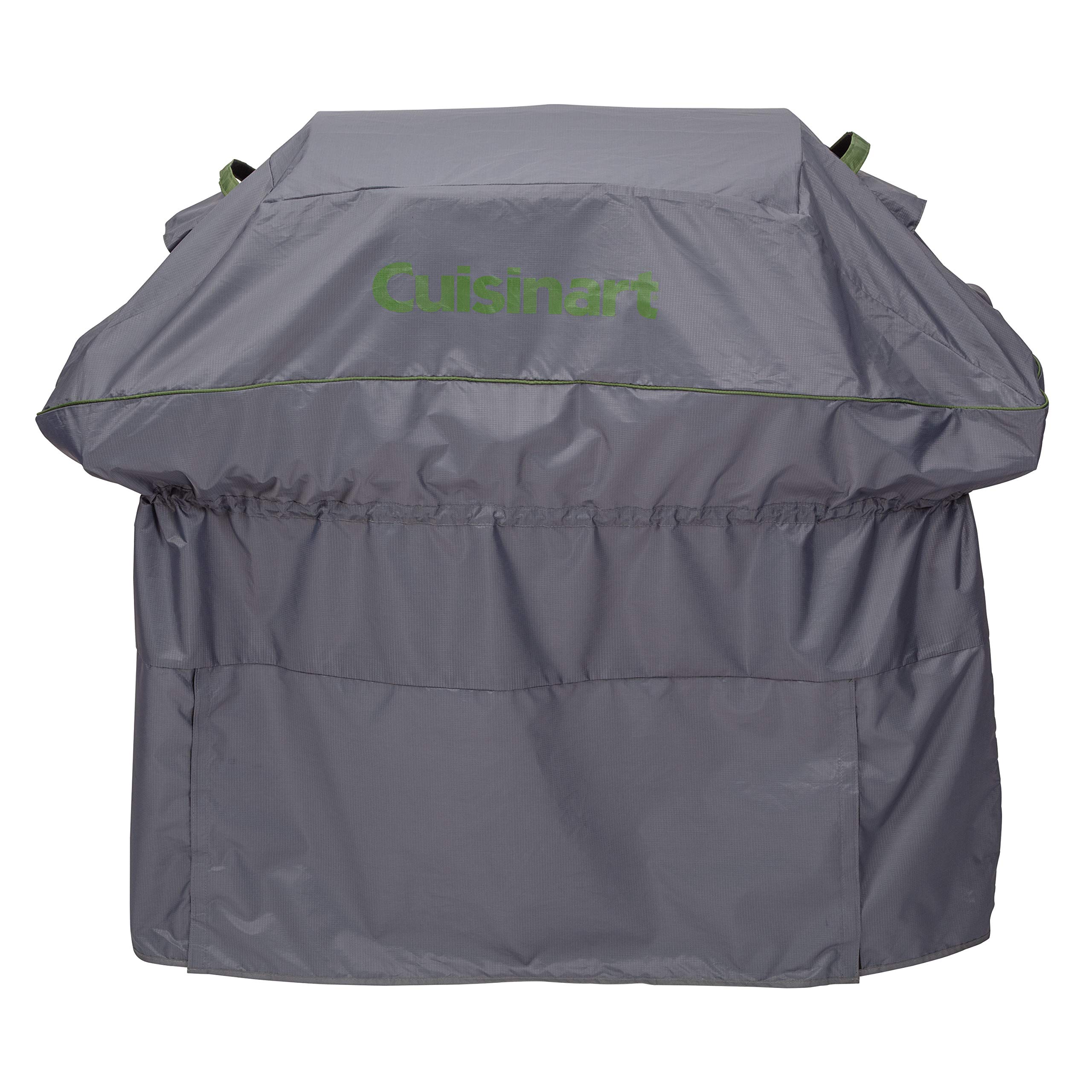 Cuisinart CGC-810 Premium Lightweight Grill Cover for Outdoor BBQ - Size 60, Weather-Resistant Grey Fabric - Perfect for Gas & Charcoal Grills, Patio & Backyard Use