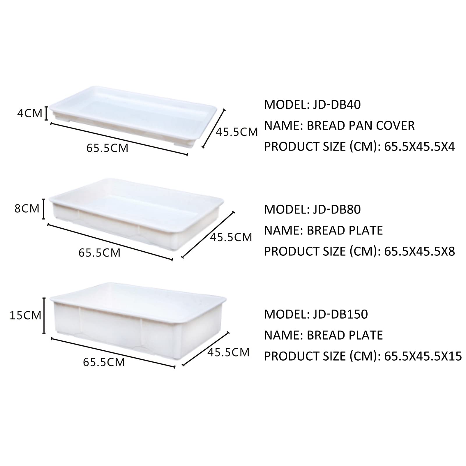 AIZYR Food-Grade Plastic Pizza Dough Trays - Stackable Bakery Proofing Box with Cart for Professional & Home Baking | Perfect for Restaurants, Pizzerias & Bread Making