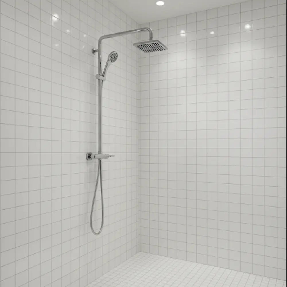 Premium White Matte Porcelain Mosaic Tile 1