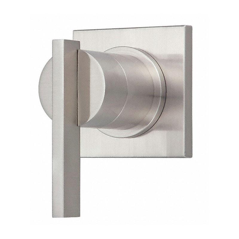 Danze Sirius Brushed Nickel Single Handle Volume Control 4-Port Shower Diverter Valve with Rough-In Kit - Perfect for Bathroom Remodeling and Multi-Function Shower Systems