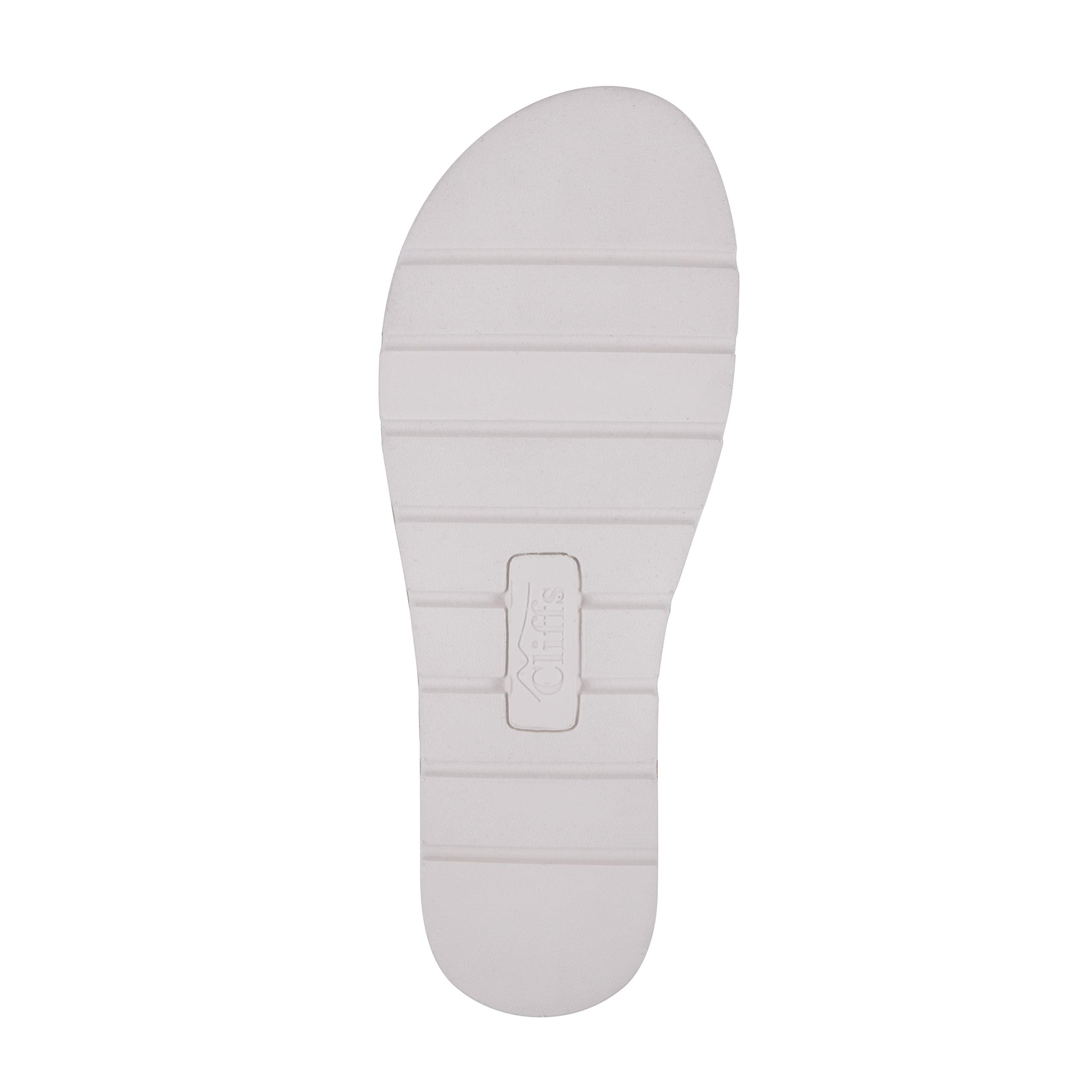 White Mountain Women's Tahlie Slide Sandal - Comfortable Summer Casual Wear