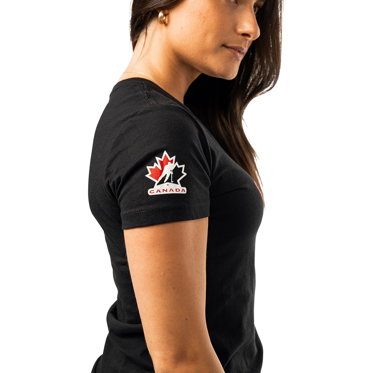 Bauer Hockey Canada Women's Graphic Tee - Stylish Hockey Fan Apparel for Women - Perfect for Games, Practice & Casual Wear