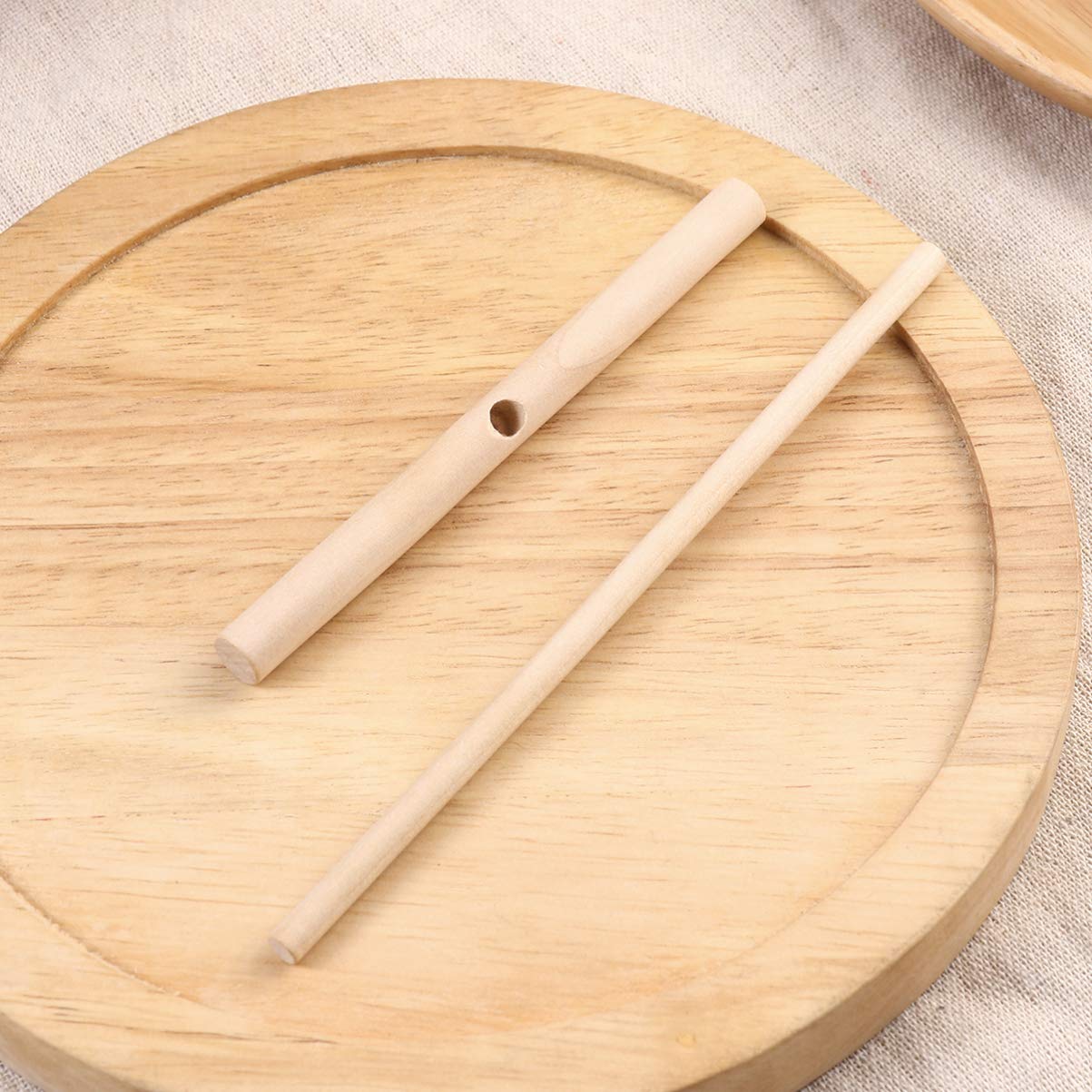 Wooden Crepe Spreader & Dough Tool - Kitchen Utensils for Baking & Cooking