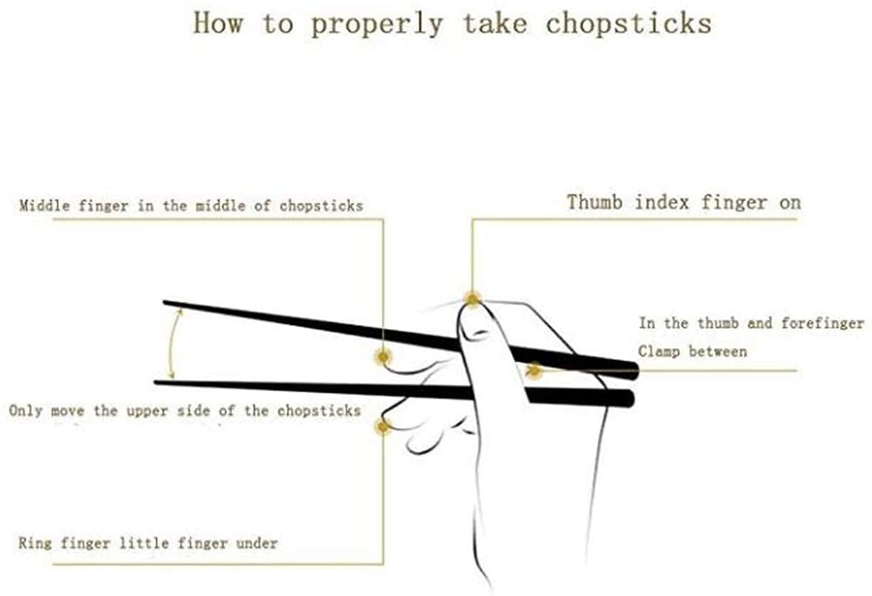 Premium Reusable Metal Chopsticks Set - 10 Pairs Stainless Steel & Alloy Chopsticks with Gift Box (27.2cm) - Durable Fiberglass Cooking Chopsticks for Asian Cuisine, Sushi, Ramen & Home Dining