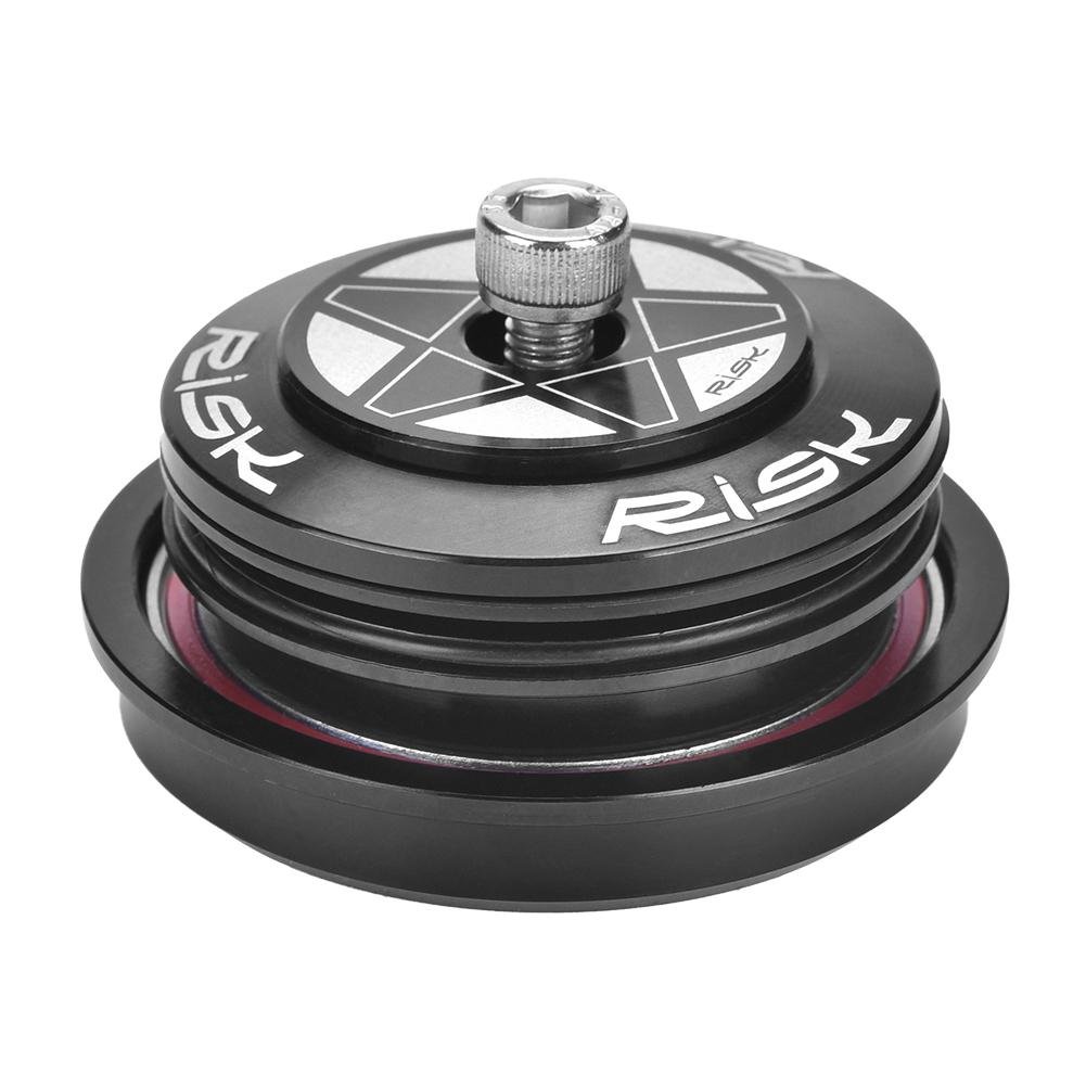 Aluminum Alloy Sealed Bearing Bike Headset - Compatible with 44/55mm & 44/56mm Forks | Durable Cycling Component for Mountain & Road Bikes | Perfect for Smooth Steering & Enhanced Bike Performance
