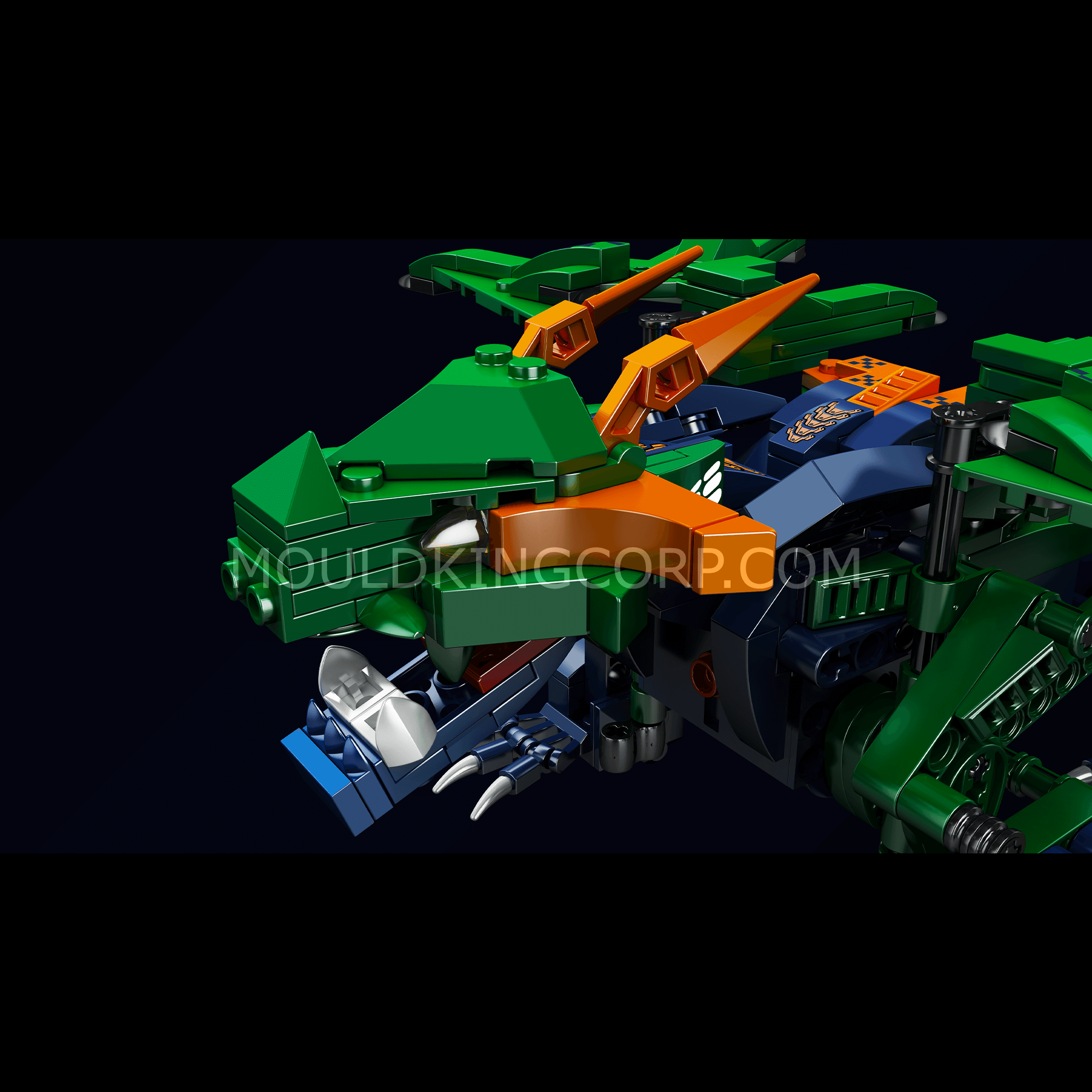 MOULD KING 13149 Remote Control Forest Guardian Dragon STEM Building Toy Set - 433 PCS Educational Construction Blocks for Kids, Teens & Adults | Creative Play, Birthday Gift & Home Decoration