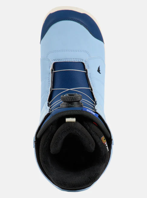 Burton Moto Boa Snowboard Boots 2025 - Men's/Women's Waterproof Snowboarding Boots with Boa Lacing System - Perfect for All-Mountain & Freestyle Riding
