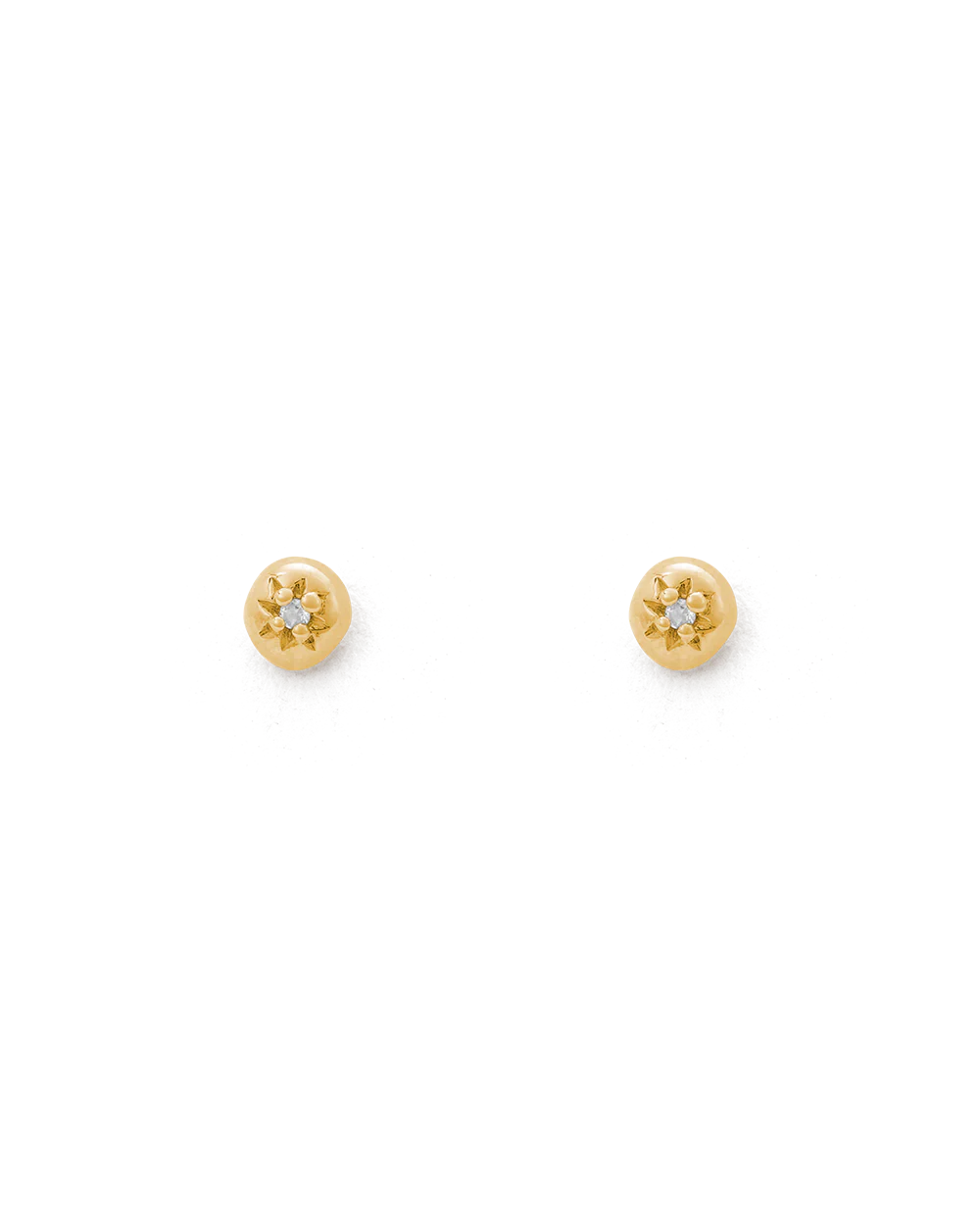 18K Gold Plated Guiding Star Stud Earrings for Women - Elegant & Hypoallergenic Jewelry for Parties, Weddings & Everyday Wear