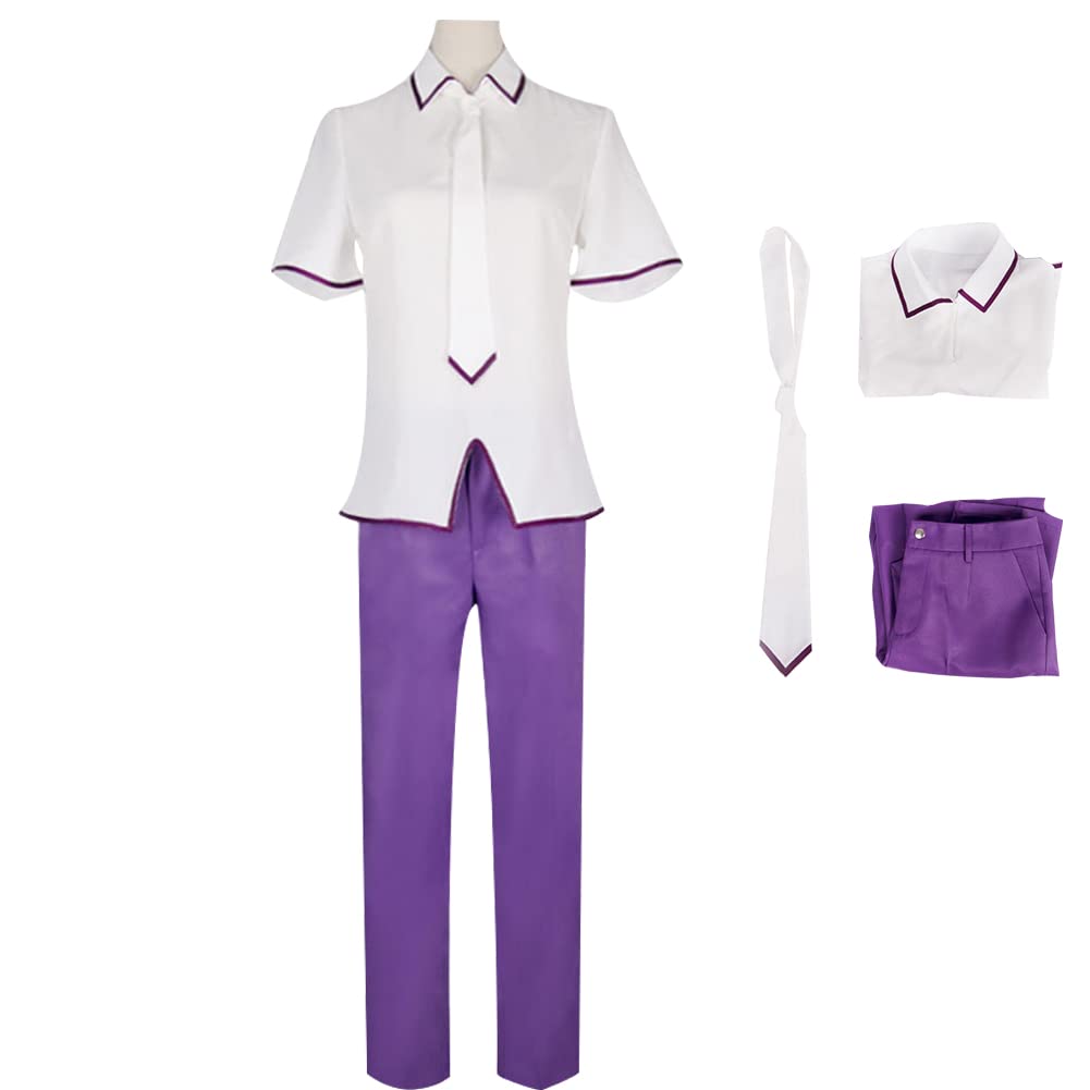 Fruits Basket Tohru Honda Cosplay Costume Set - Anime Blue School Uniform with Pleated Skirt and Knee Socks | Perfect for Cosplay Events, Halloween, and Anime Conventions