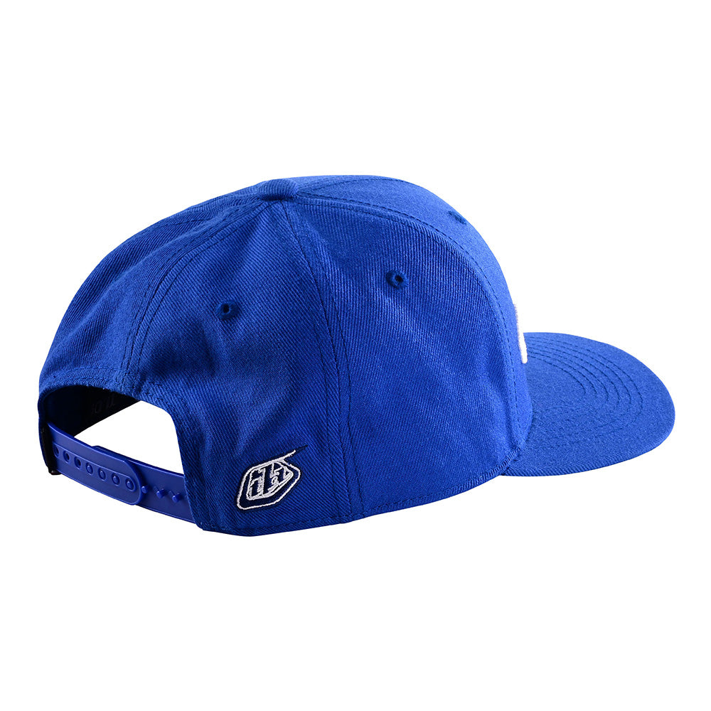 Signature Blue & White Snapback Hat - Adjustable Baseball Cap for Men & Women - Perfect for Sports, Casual Wear & Outdoor Activities